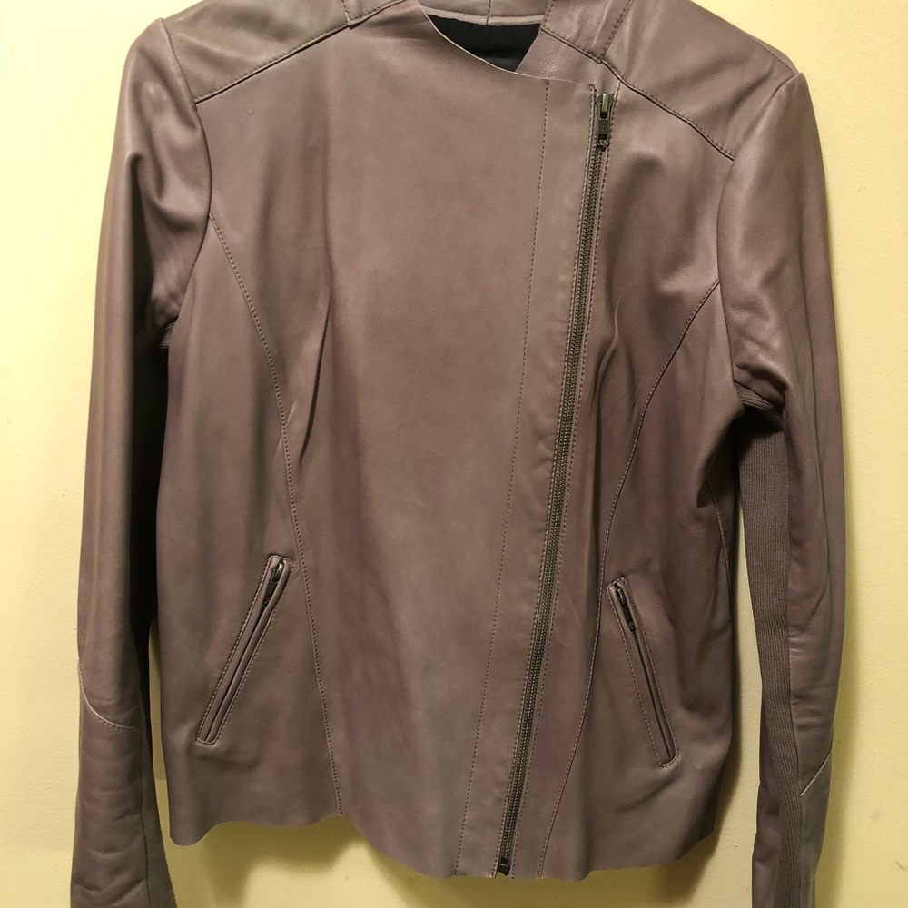 Halogen Leather Jacket - image 1